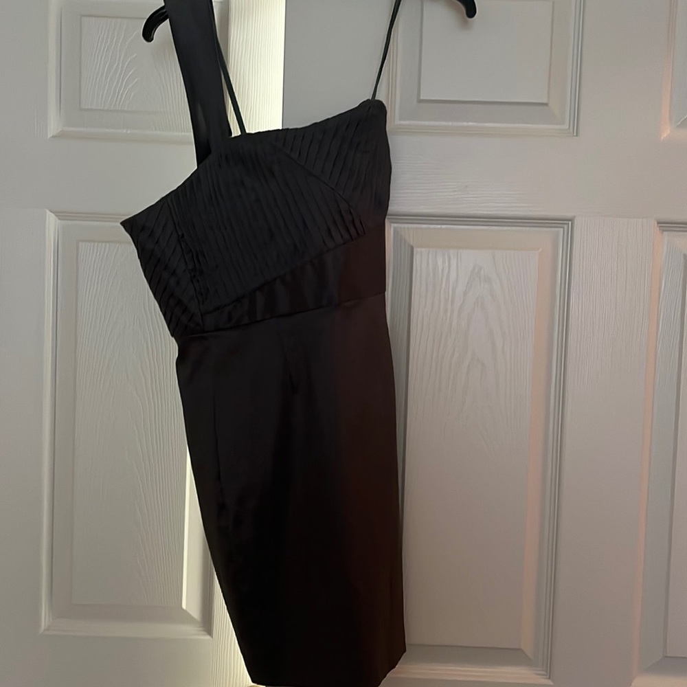 Bcbg Generation Gray Dress With Subtle Shimmer/Me… - image 1